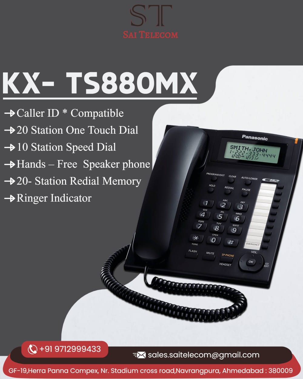 PANASONIC KS-TS-880MXB