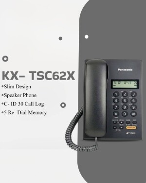 PANASONIC KX-TSC62X CALLER ID SPEAKER PHONE